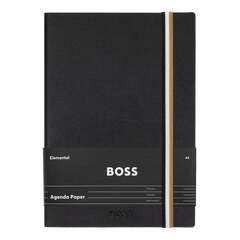 Блокнот А5 HB Iconic Black Agenda