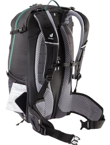 Картинка рюкзак велосипедный Deuter Trans Alpine 30 black - 5