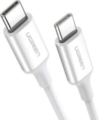 Кабель UGREEN US264 (60519) USB-C 2.0 Male To USB-C 2.0 Male 3A Data Cable 1,5мбелый