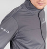 Элитный утеплённый лыжный костюм Nordski PRO Graphite-Black мужской