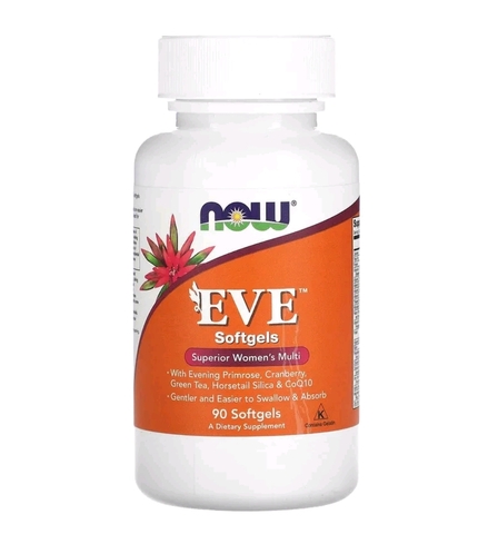 Now foods, EVE, превосходные мультивитамины для женщин, 90 мягких таблеток
