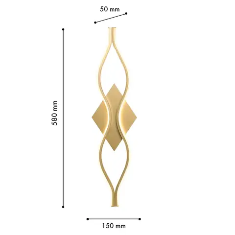 Настенный светодиодный светильник Favourite Mebius 4741-1W