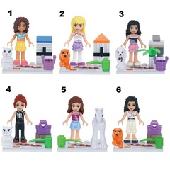 Minifigures Frozen Blocks Building