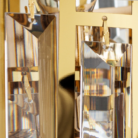 Настенный светильник Arte Lamp MINTAKA A1005AP-2GO