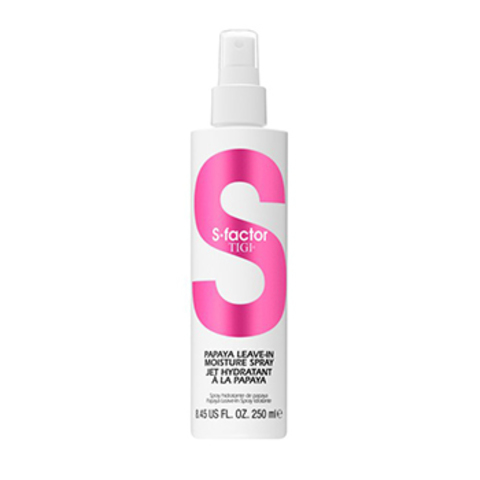 Tigi S-Factor Papaya Leave-In Moisture Spray - Несмываемый спрей-уход для волос