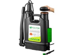 РОСТОК RK-11, 11 л, с телескопическим удлинителем, ранцевый опрыскиватель (425219)