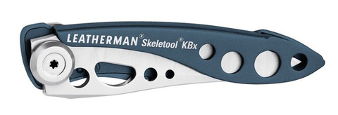 Нож перочинный Leatherman Skeletool Kbx 89 mm, синий, кробка картонная (832383)