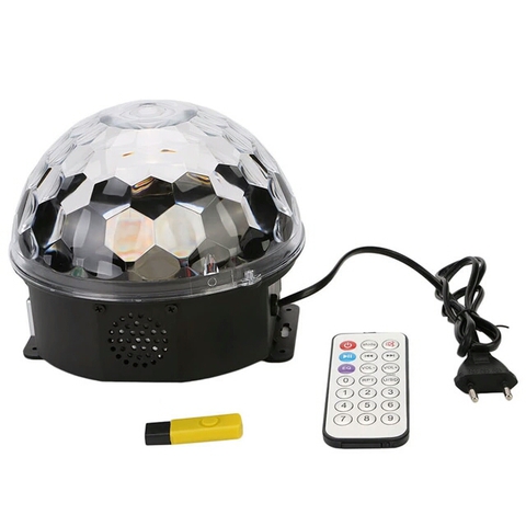 Светодиодный диско-шар LED Magic Ball с флешкой