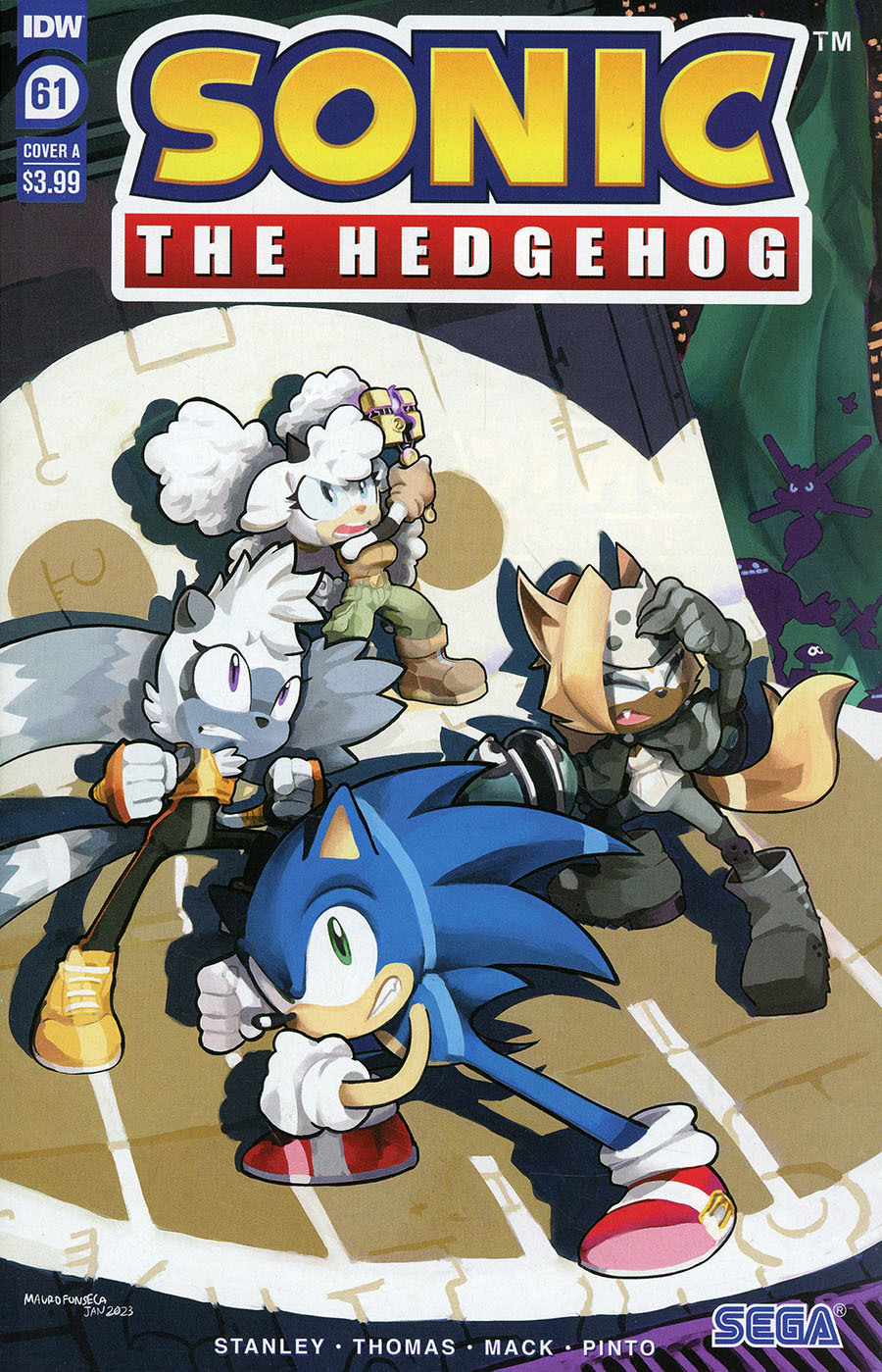 Sonic The Hedgehog Vol 3 #61 (Cover A) – купить по выгодной цене |  Интернет-магазин комиксов 28oi.ru