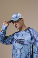 Летняя бейсболка для рыбалки Remington Fishing Вreeze Вlue one size на remingtonn.ru