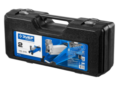 ЗУБР Т-30-K, 2 т, 135 - 330 мм, подкатной гидравлический домкрат в кейсе, Профессионал (43053-2-K)