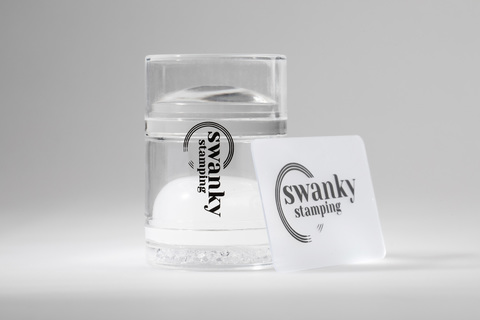 Штамп Swanky Stamping прозрачный силиконовый двойной 4см