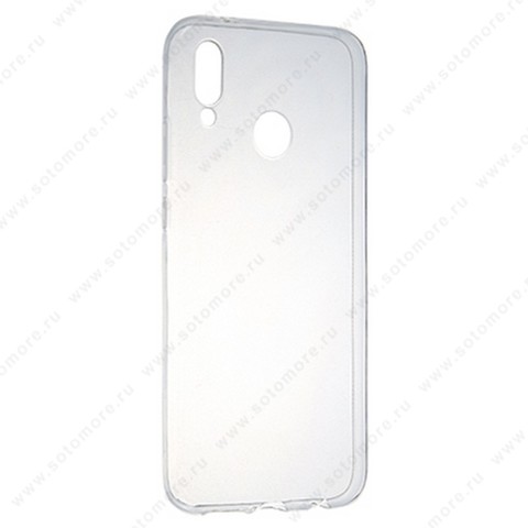 Накладка силиконовая ультра-тонкая для Huawei P20 Lite прозрачная