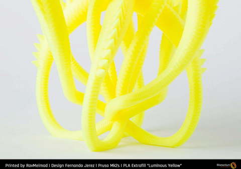 Пластик для 3D-принтера Fillamentum PLA Extrafill Luminous Yellow