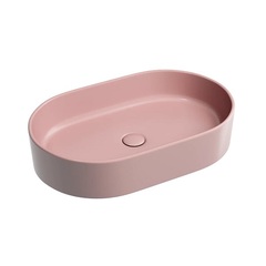 Ceramica Nova CN6048MP Умывальник чаша накладная овальная (цвет Розовый Матовый) Element 608*385*122мм фото