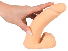 Фаллоимитатор Nature Skin Dildo Real Dong - 20 см. - 