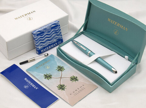 Ручка перьевая Waterman Carene SE, Islands Lagon ST (S0698980)
