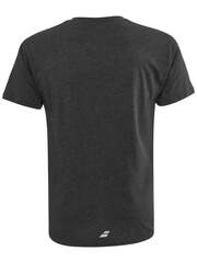 Теннисная футболка Babolat Exercise Tee Men - black heather