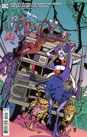 Harley Quinn The Animated Series The Eat Bang Kill Tour #4 (Valentine De Landro Cover)