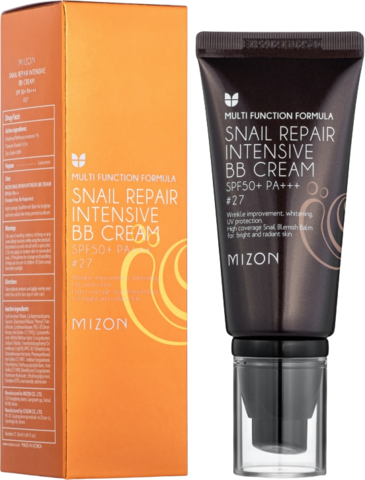 Mizon (Premium) Snail Repair Intensive BB Cream Крем ББ для лица с муцином улитки