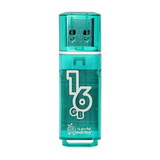 Флешка 16 GB USB 2.0 SmartBuy Glossy (Зеленый)