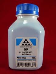 Тонер для картриджей CF211A Cyan (фл. 40г) (AQC-США) фас.Россия