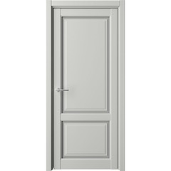 Межкомнатная дверь Афина 2 платина с парящей филёнкой
