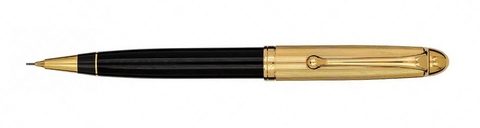 Карандаш механический Aurora Series 88 Black & Gold GT, 07 mm (AU-851)