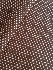 Ткань бязь плательная, рис. " Горох 6 мм", ширина 150 см, арт. 110