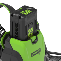 Воздуходувка Greenworks GD60BPB 60V (225 км/ч) ранцевая аккумуляторная , без АКБ и ЗУ