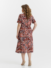 4536 Халат на пуговицах