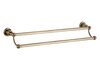 Aquanet 3824D 3824D Держатель для полотенца 60см двухрядный Aquanet, латунь (189261)