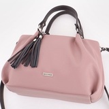 Сумка Саломея 607 версаль пыльная роза + шоколад