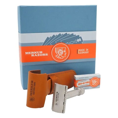Безопасная бритва Merkur 34 INOX First Edition 1896