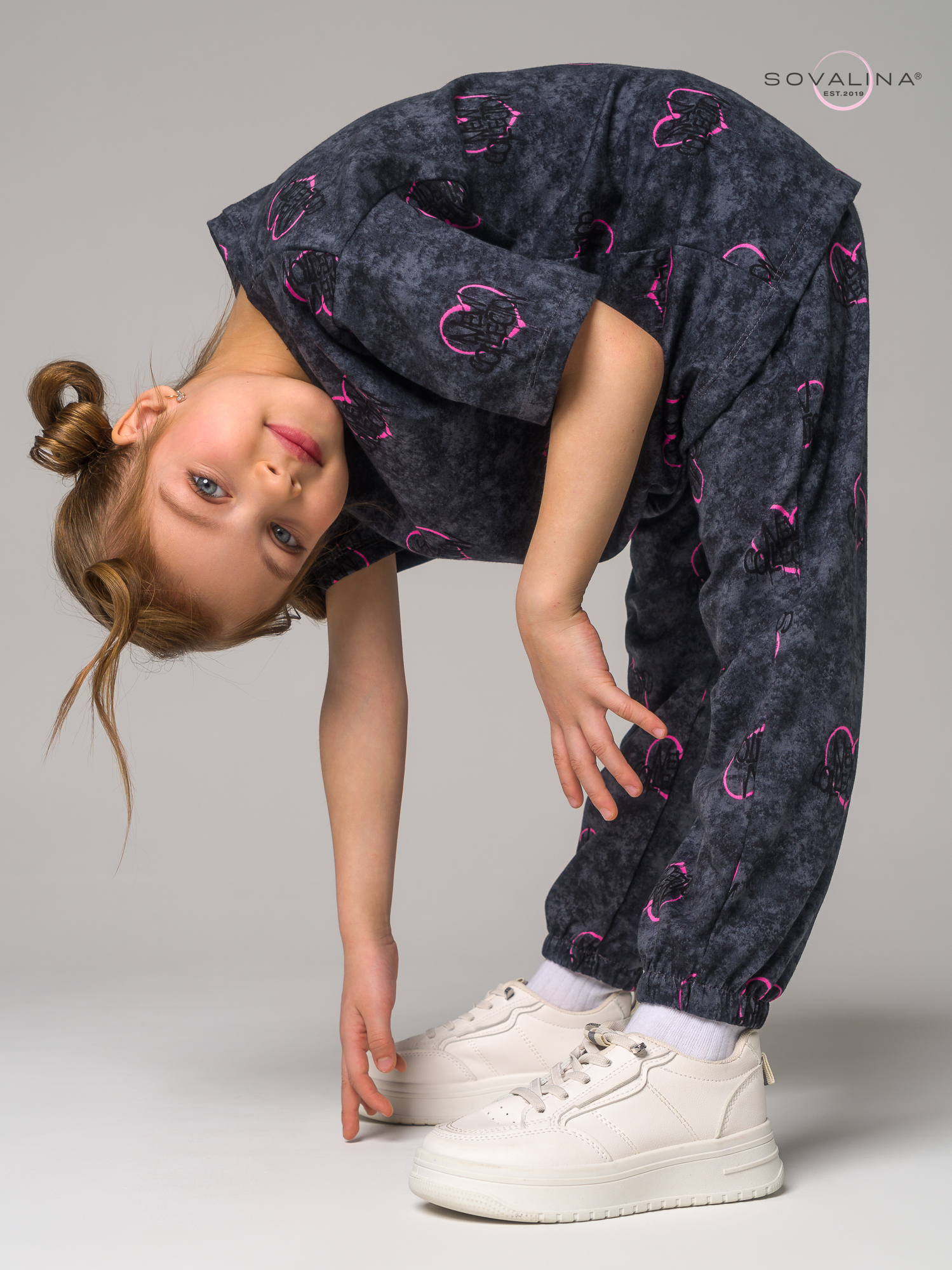 Костюм Daily girl варенка сердце фуксия mini