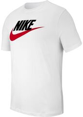 Теннисная футболка Nike Sportswear Icon Futura M - white/black/university red