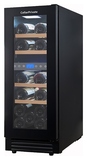 Винный шкаф Cellar Private CP017-2TBH черная дверь со скрытой рукояткой