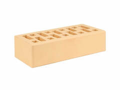 Старооскольский кирпич лицевой Солома, Гладкий, 1NF