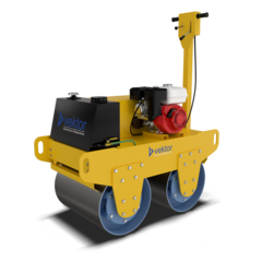 Виброкаток Vektor VRDR-600 двухвальцовый, бензиновый - [483 кг / Honda GX270]
