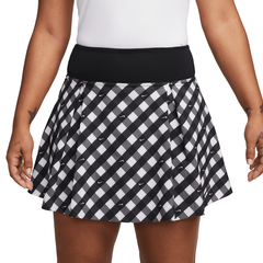 Юбка теннисная Nike Court Dri-Fit Advantage Print Club Skirt - black/black