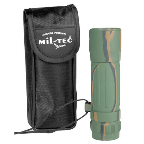 MIL TEC 10x25 Monocular Telescope WOODLAND