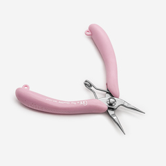 Стальные круглогубцы MP-104P, 113*95мм, розовый