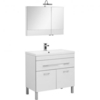 Aquanet 213032 Тумба с раковиной Aquanet Верона 90 белый (напольная 1 ящик 2 дверцы) (213032)