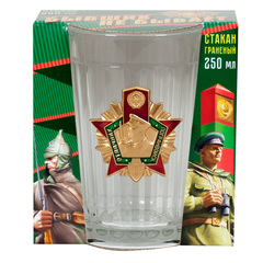 Купить стакан граненый погран - Магазин тельняшек.ру 8-800-700-93-18Стакан граненый 