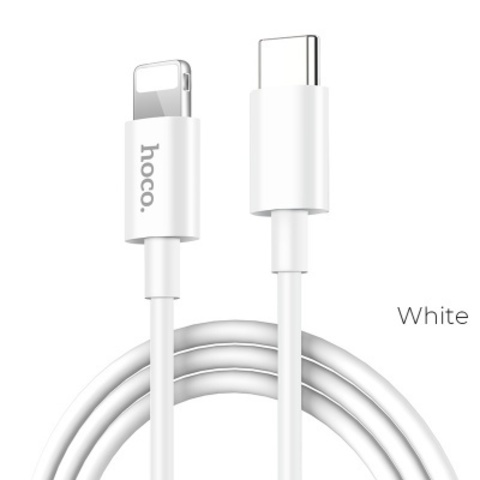 USB X36 Swift PD charging data cable for Lightning – white