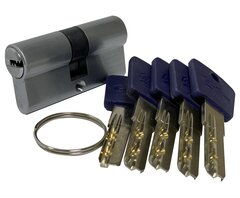 Механизм цилиндрический с повышенной секретностью серия P P60 SC матовый хром