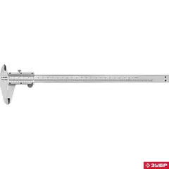 ЗУБР ШЦ-1-250, 250 мм, стальной штангенциркуль, Профессионал (34514-250)