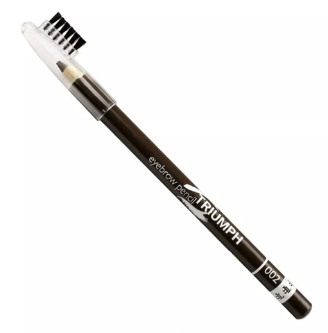 TF Карандаш для бровей с щеточкой Eyebrow pencil TRIUMF тон 002 коричневый