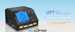 Зарядное устройство UltraPower UP7 AC 200W, DC 400W, 10A, 6S Lipo, два канала