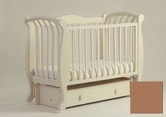 БИ 555.3 "Магнолия" кровать маятниковая продольная (натуральный бук)